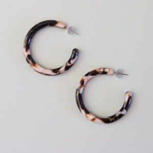 X S O L D X Marble Earrings